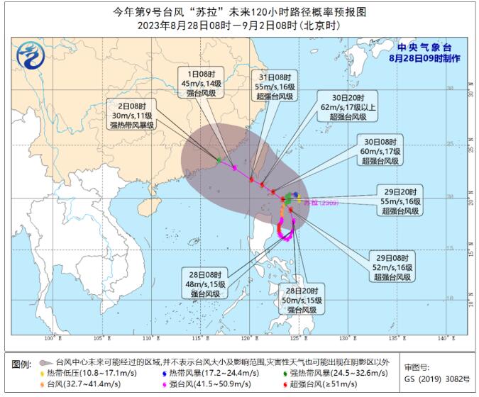 台风最新动态，影响分析、预测及应对措施（2023年）