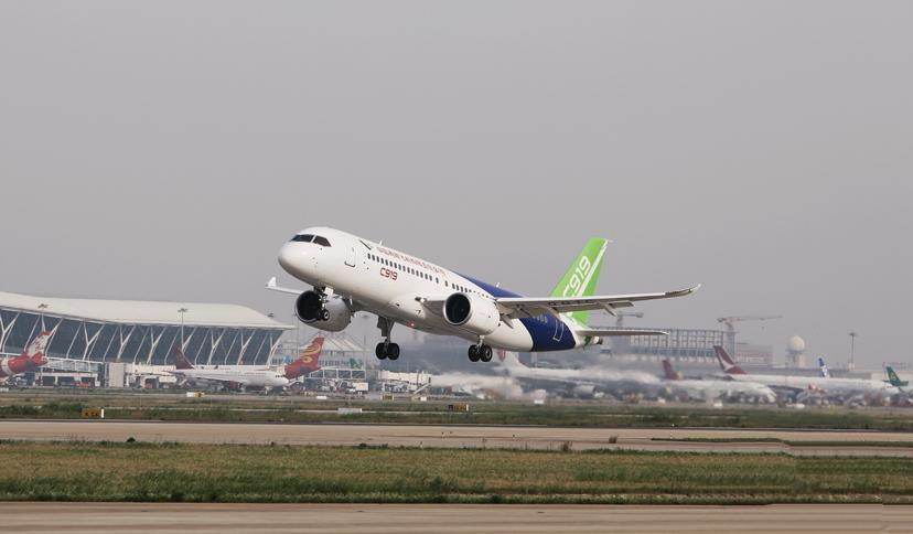 C919大型客机最新动态，中国航空产业稳步前行