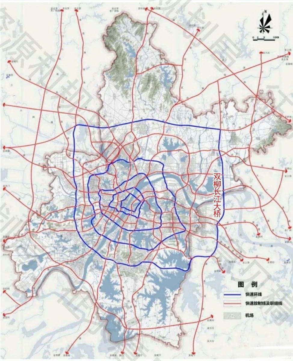 武汉六环线规划蓝图，城市发展的未来展望