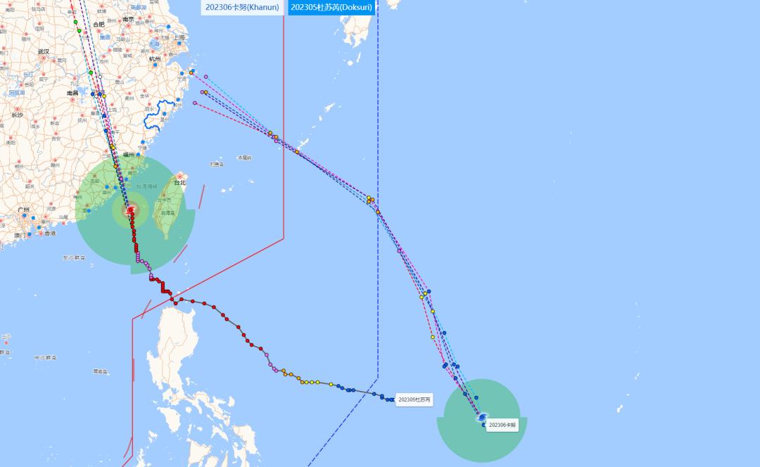 温州台风网最新台风路径图分析