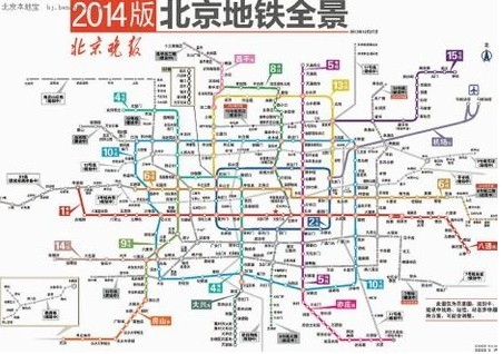 北京地铁最新线路图全面解析